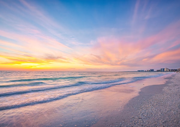 Beach Florida Beach sunset